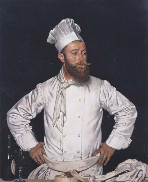 Sir William Orpen Le Chef de l Hotel Chatham China oil painting art